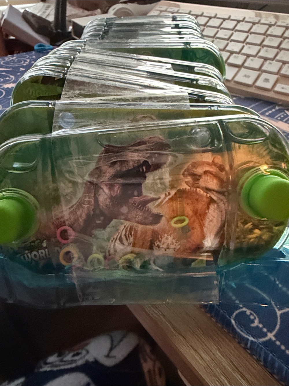 Dinosaur Water Ring Toss Game - Green & Blue
11 in total